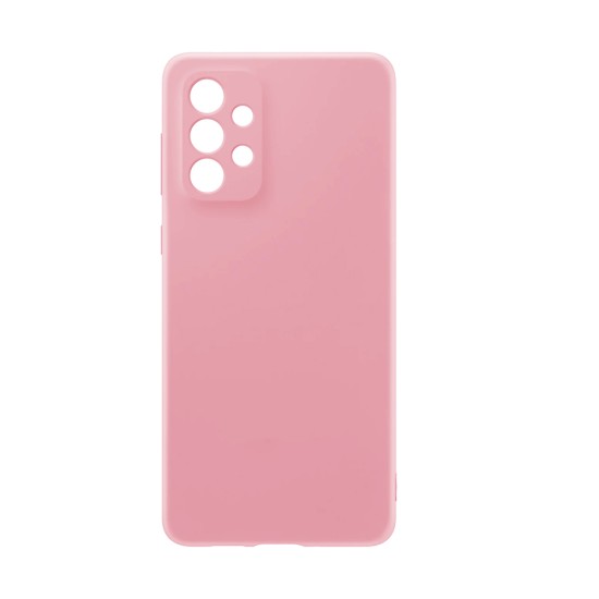 Capa de Silicone para Samsung Galaxy A73 5G Rosa